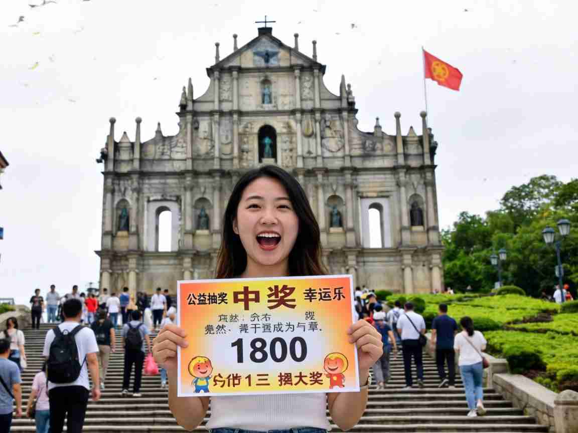 澳门大三巴一肖一码开奖结果：游客打卡偶遇公益抽奖，幸运儿竟是她