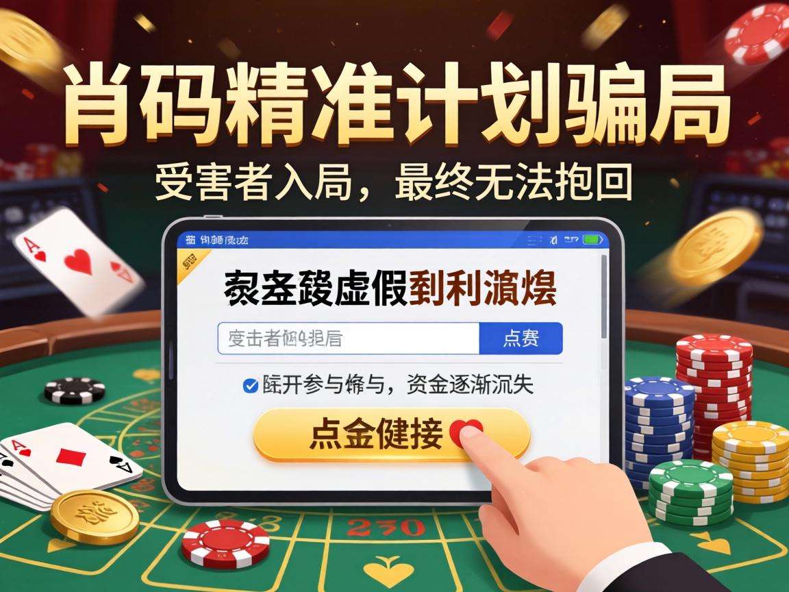 警惕澳门一肖一码精准计划骗局,这是典型的涉赌引流诈骗陷阱