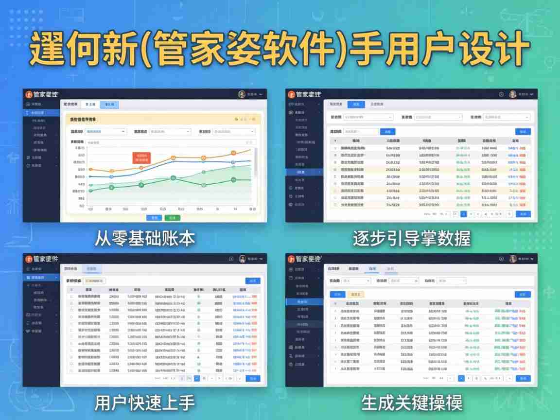 王中王正版资料全年:管家婆软件零基础新手实操教程与使用技巧