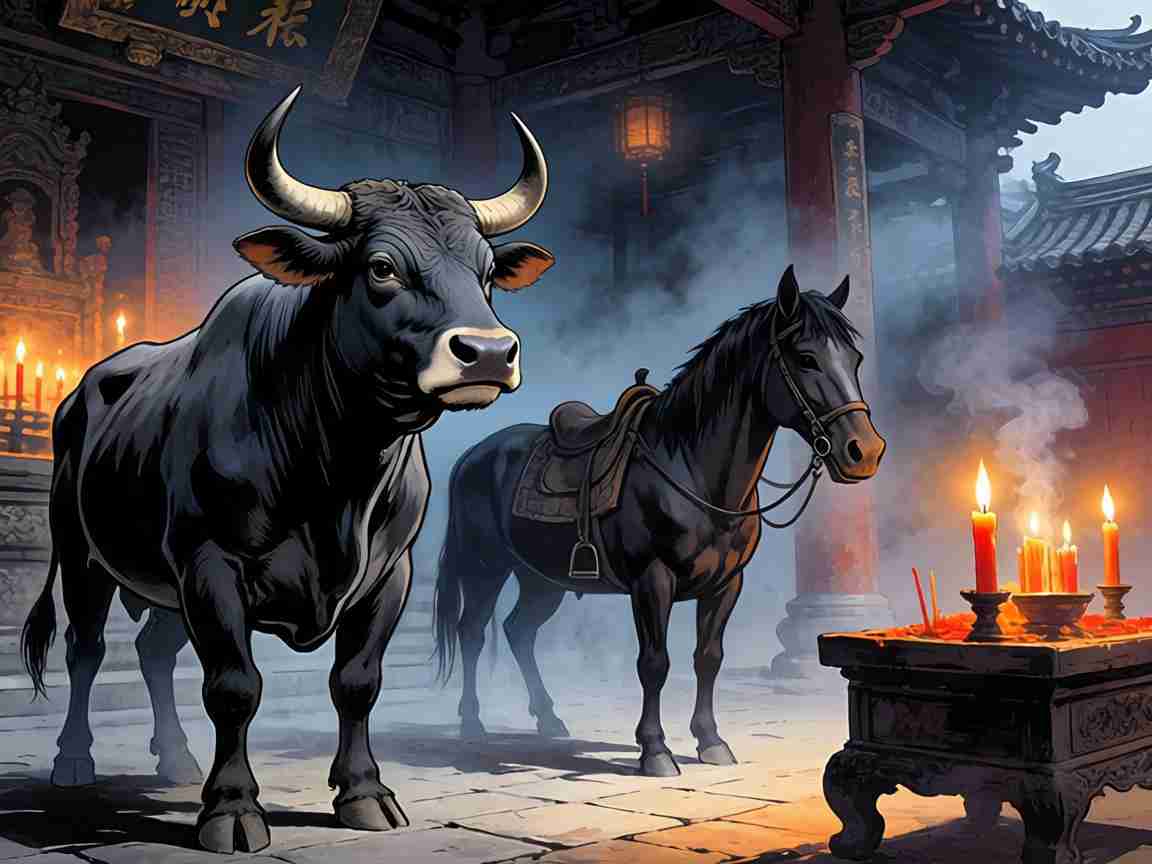 大三巴牛头马面资料大全免费版:梦中古刹遇神佛,预示人生转机?