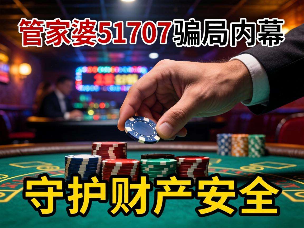 澳门管家婆51707骗局:揭秘非法赌博引流陷阱,守护财产安全