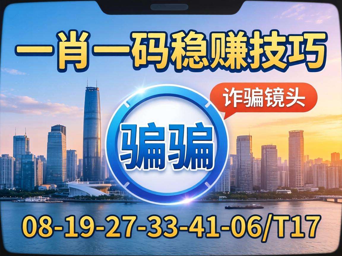 风险警示:别信“澳门一肖一码稳赚技巧”骗局,08-19-27-33-41-06:T17是诈骗