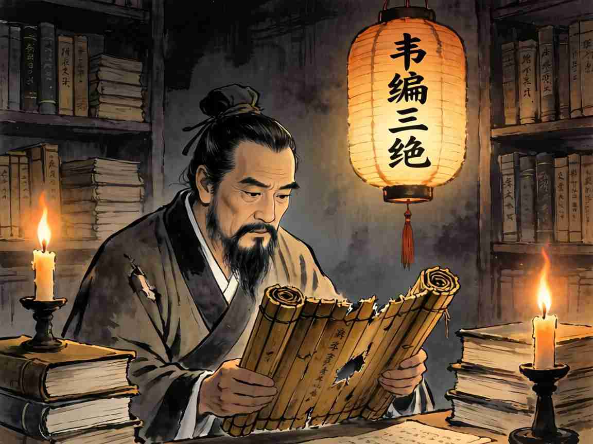 新奥一肖一特预测1韦编三绝梦见孔子灯下读书 预兆事业突破关键期