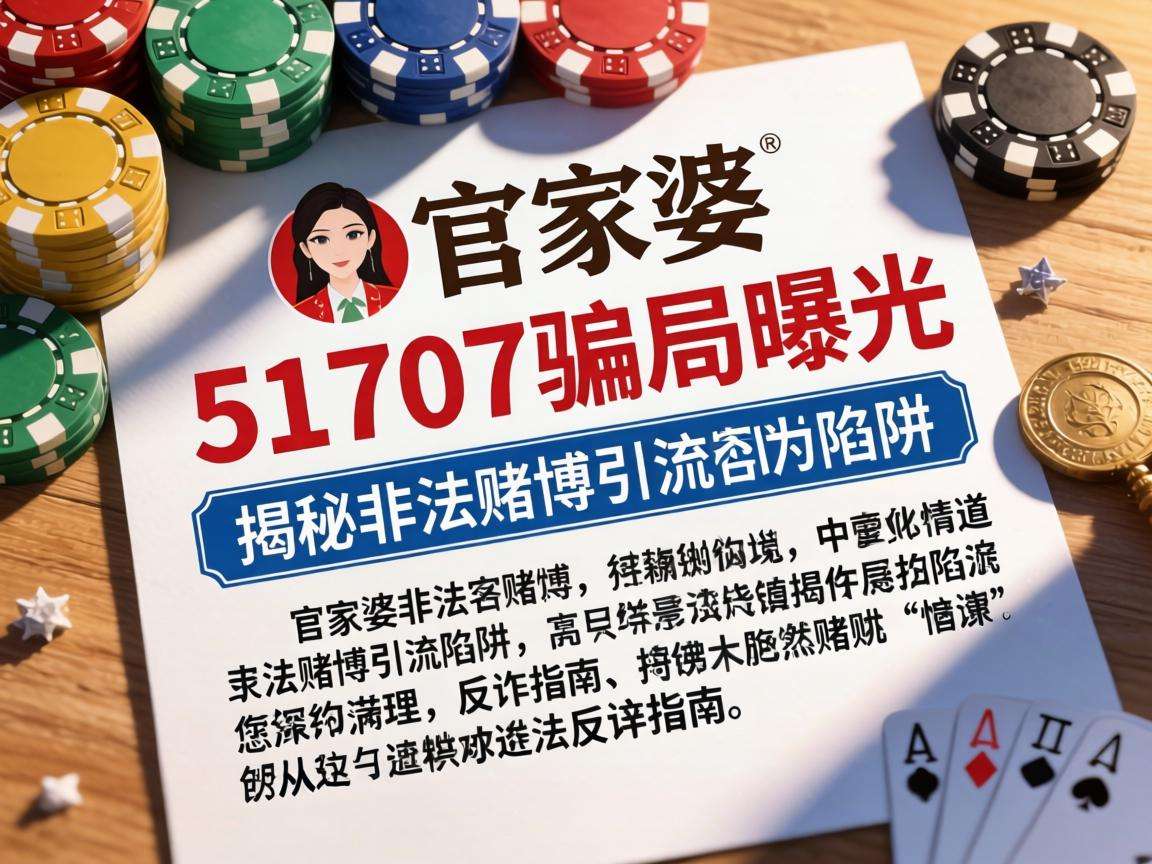 澳门管家婆51707骗局曝光:揭秘非法赌博引流陷阱的反诈指南
