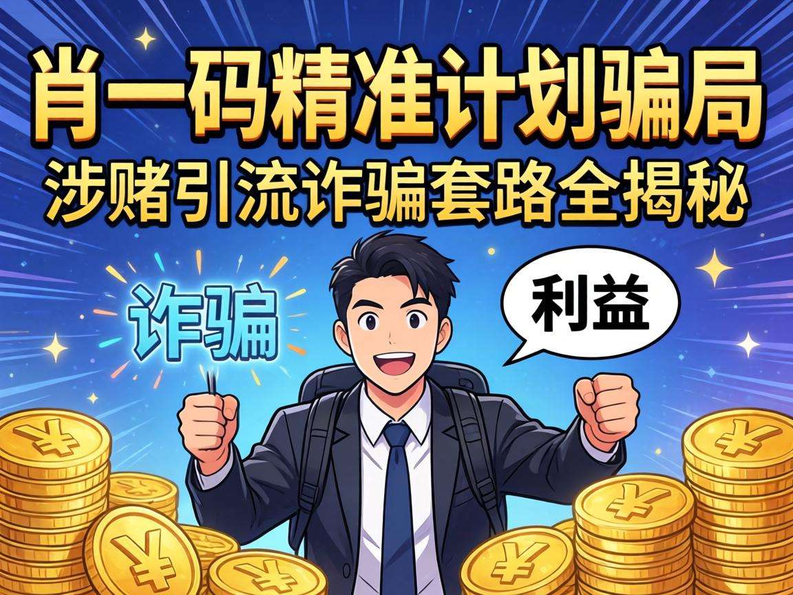 警惕澳门一肖一码精准计划骗局,涉赌引流诈骗套路全揭秘