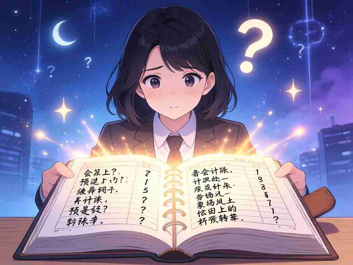 管家婆100精准谜语大全梦中解谜是何兆?会计小陈遇神秘账本揭示职场转机