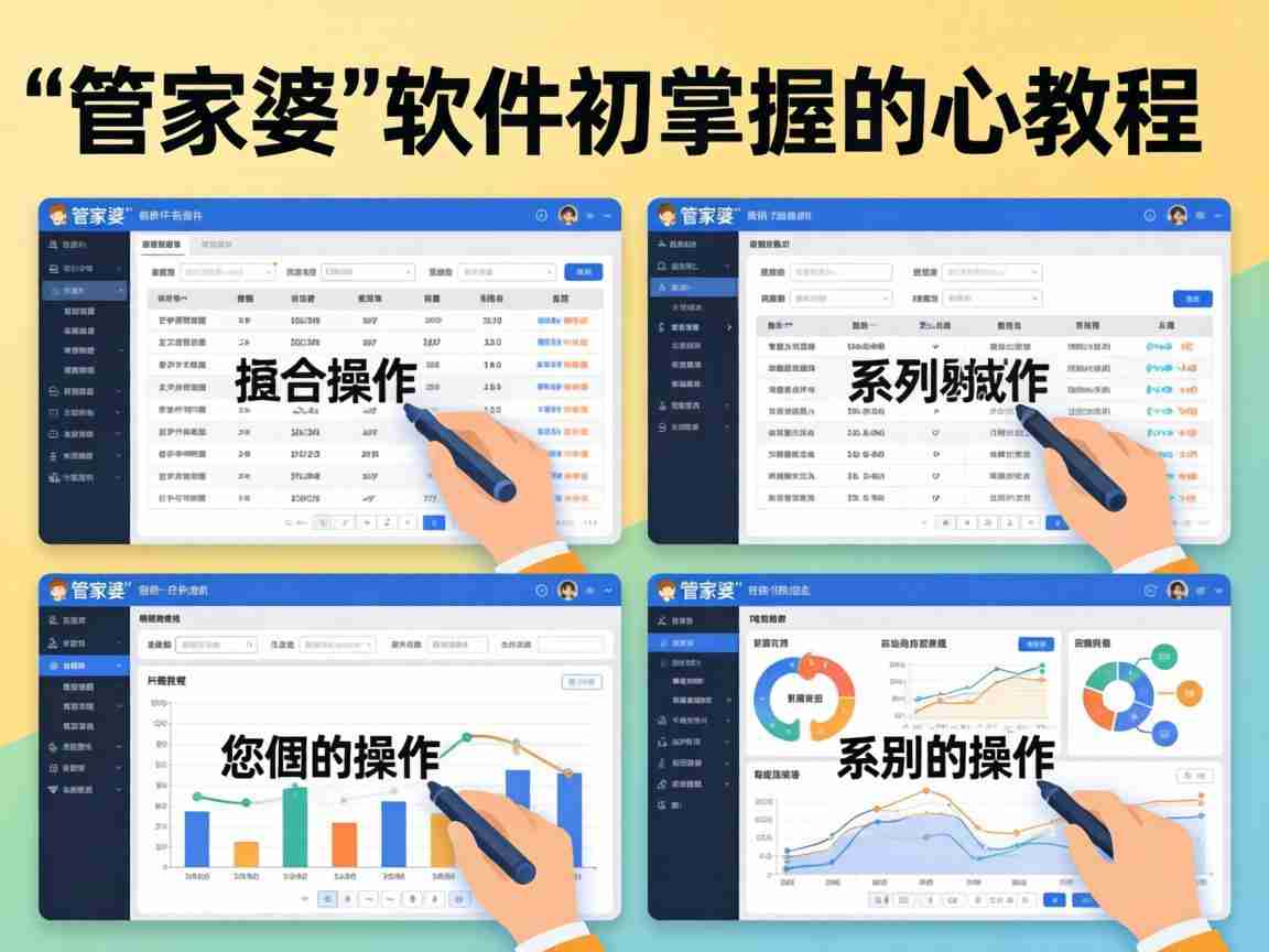 一肖一码一波 管家婆软件新手零基础实操教程 使用技巧指南