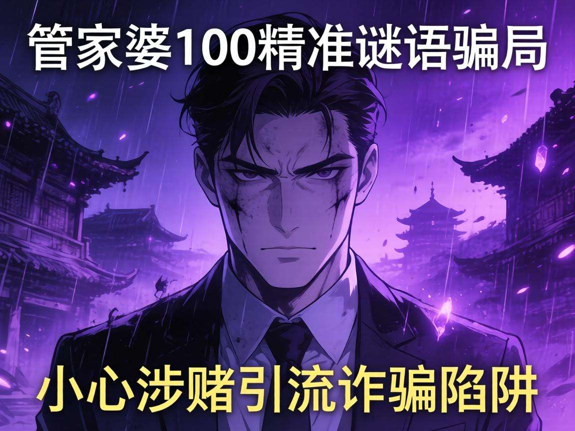 警惕澳门管家婆100精准谜语骗局,小心涉赌引流诈骗陷阱