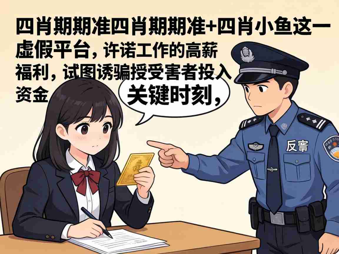 22岁求职大学生遇“四肖期期准四肖期期准+四肖小鱼”骗局，反诈民警成功劝阻
