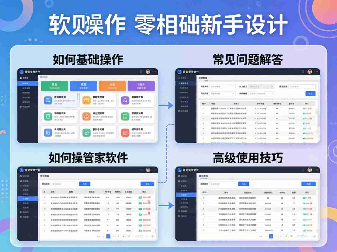 908444王中王精英高手：管家婆软件零基础新手实操教程与使用技巧