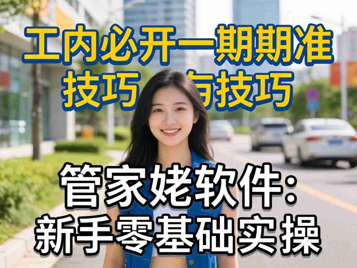 三期内必开一期期准的技巧与技巧 管家婆软件新手零基础实操教程
